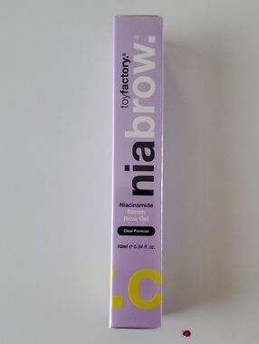 Toy Factory niabrow Niacinamide Clear Brow Gel - Lavender Packaging